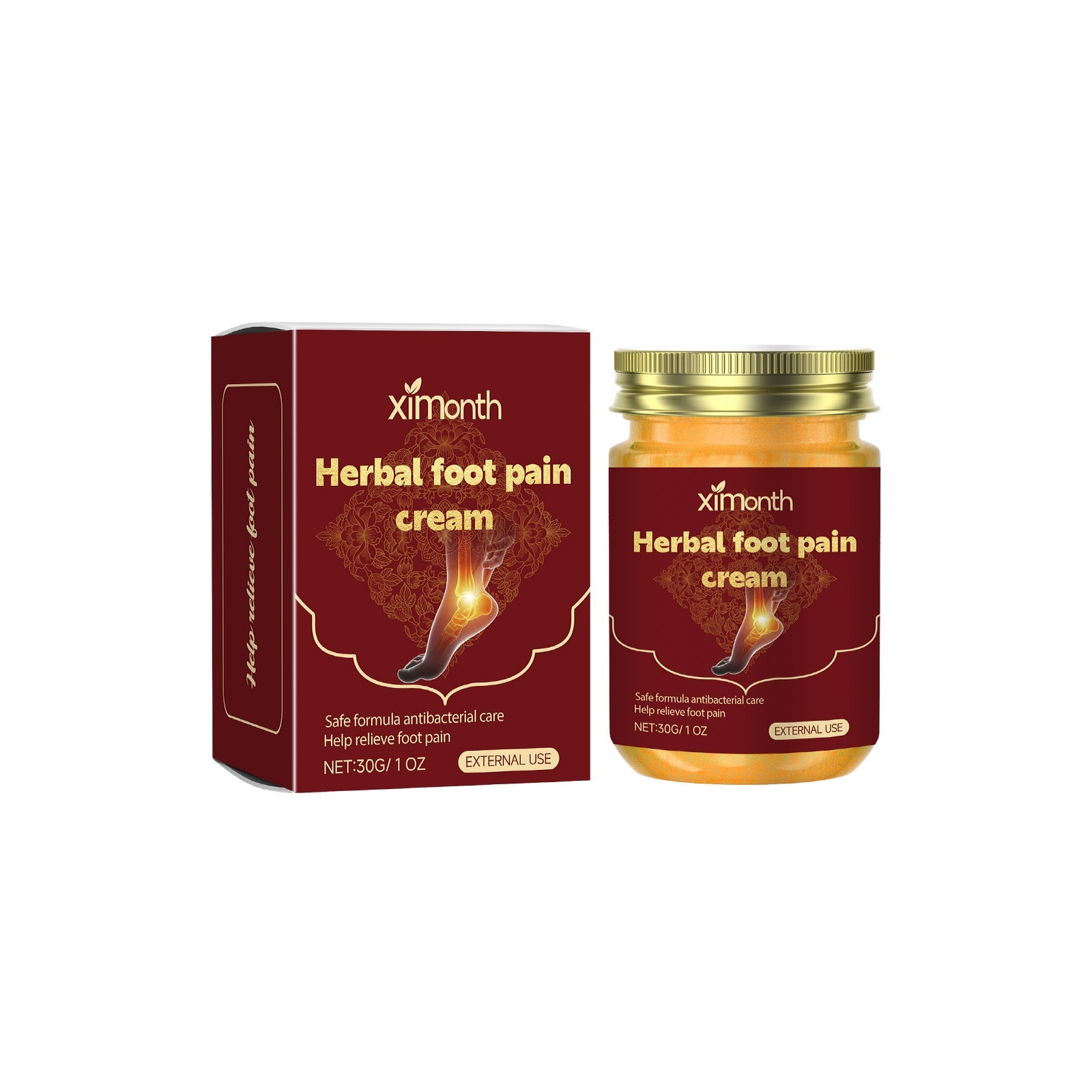Herbal Foot Care Cream, A Gentle Herbal Formula For A Soothing Massage Foot Cream