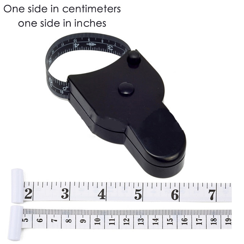 Body Measuring Tape Automatic Telescopic Tape Measure Measuring Film for Body Metric Centimeter Tape 1.5M Sewing Tailor Meter