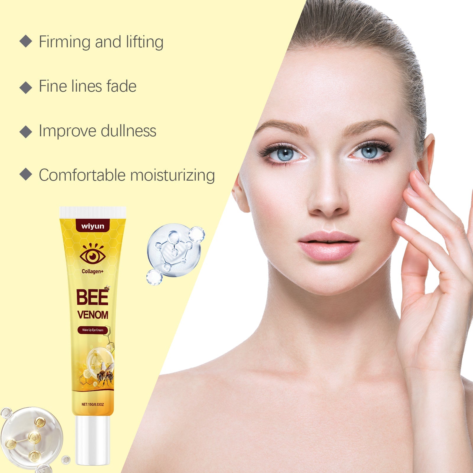 Firming Eye Cream Moisturizes The Skin Around The Eyes And Hydrates And Hydrates The Skin Firming And Moisturizing Eye Cream