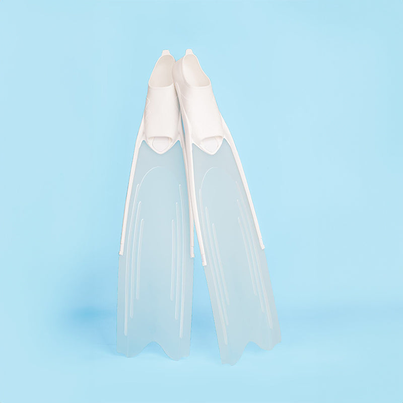 Professional Freediving Long Fins for Spearfishing, Diving, Snorkeling – PP+TPR, Anti - Skid