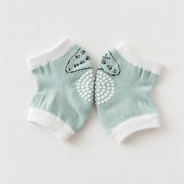 0-18 Months babys Non-slip Baby Kneecap Summer Children's Cotton Knee Pad Baby Crawling Knee Pads Terry Thick Mesh Breathable - Gifts for You 'n Me