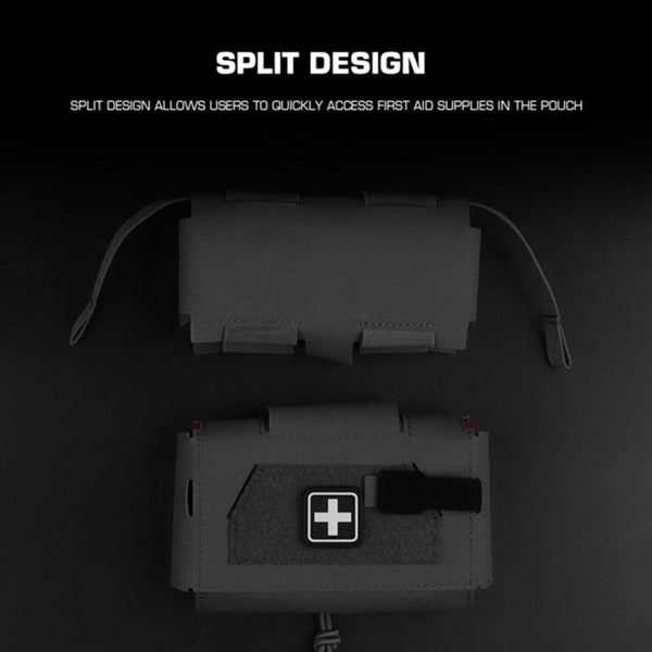 Compact Trauma Bag V3 GEN3 Style Agilit MD2 IFAK Tactical Medical First Aid Bag for Hunting Vest Plate Carrier Belt