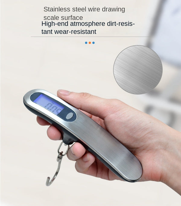 Portable Outdoor Travel Luggage Scale Rechargeable Electronic Scale Handheld Weight Scale ﻿