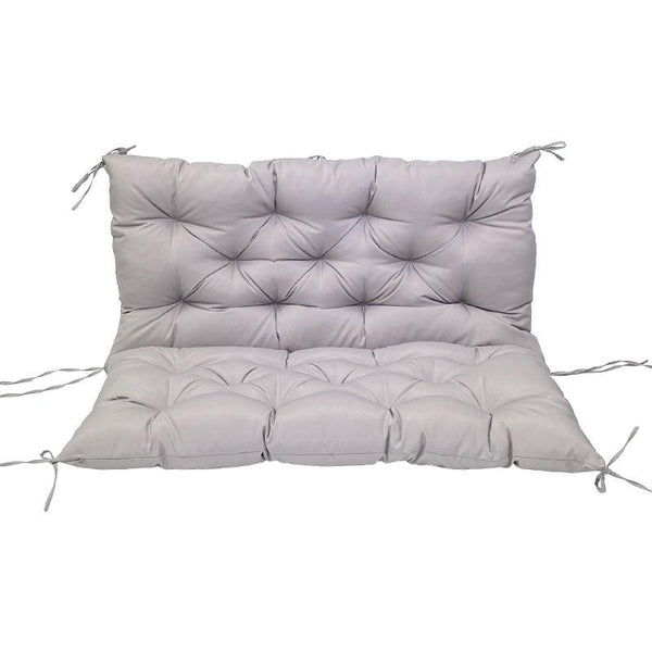 Outdoor 2/3-seater bench/swing cushions: thickened, with backrest, waterproof.