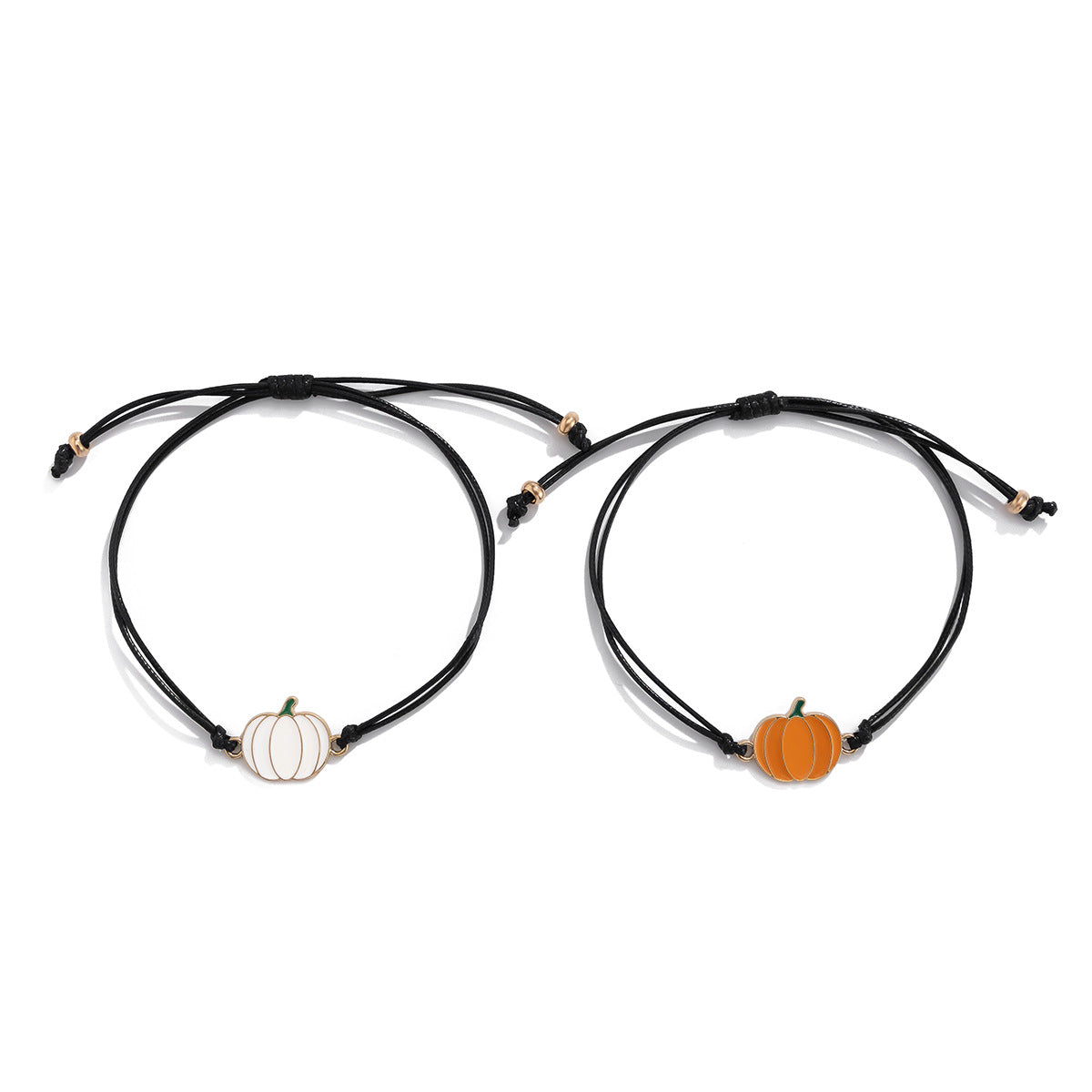 Ghost Festival Ghost Skin Wax Wire Bracelet Black Wind Bat Alloy Bracelet Set