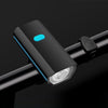 Bicycle lights, headlights, mountain bikes, night riding, charging, strong light flashlight, USB charging, horn lights, riding e - blue