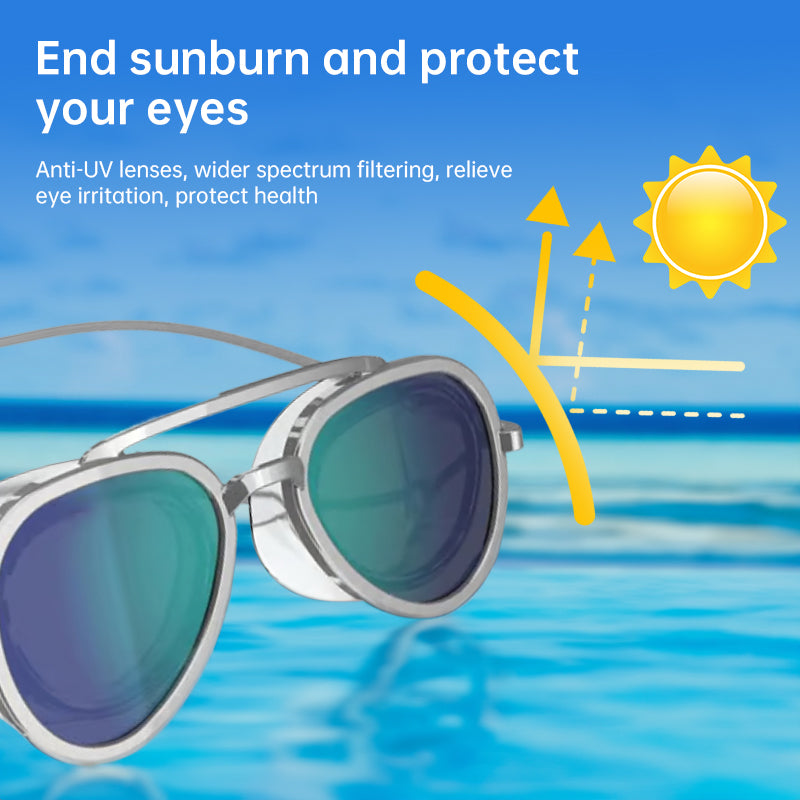 Low-profile goggles · Premium UV protection and anti-fog coating · Zero-drag competitive swimming goggles