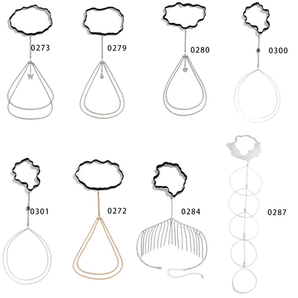 Lolita lace sexy leg ring body chain spicy girl beach fringe rhinestone thigh chain