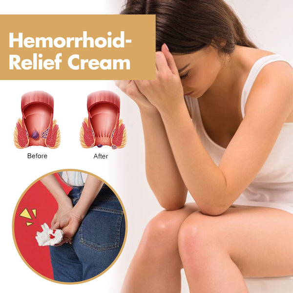 Hemorrhoid-Relef Cream, Relieve Itching Discomfort Repair Internal And External Mixed Nevus Anus Soothes Meat Ball Swelling