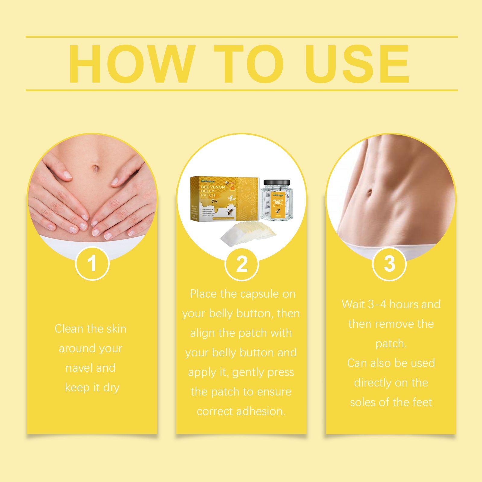 Bee Venom Body Sculpting Stick Slimming Body Sculpting Navel Stick Tummy Tucking Body Curves Firming Skin