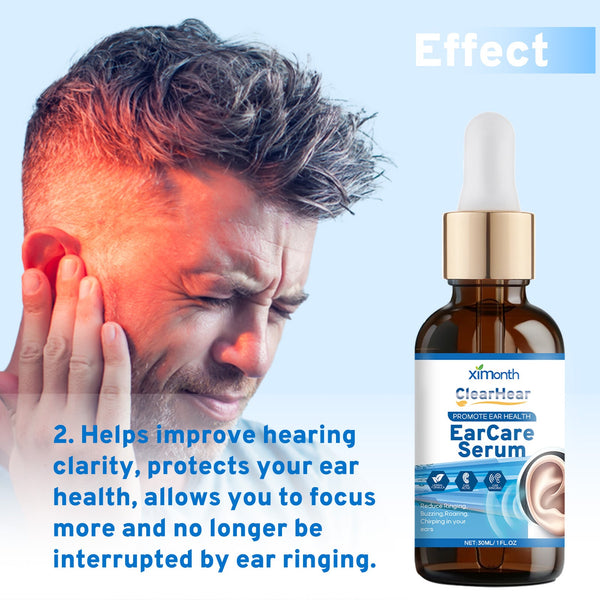Tinnitus Care Solution For Relief Of Tinnitus, Back And Ear Discomfort Body Care Cleansing Ear Care Solution