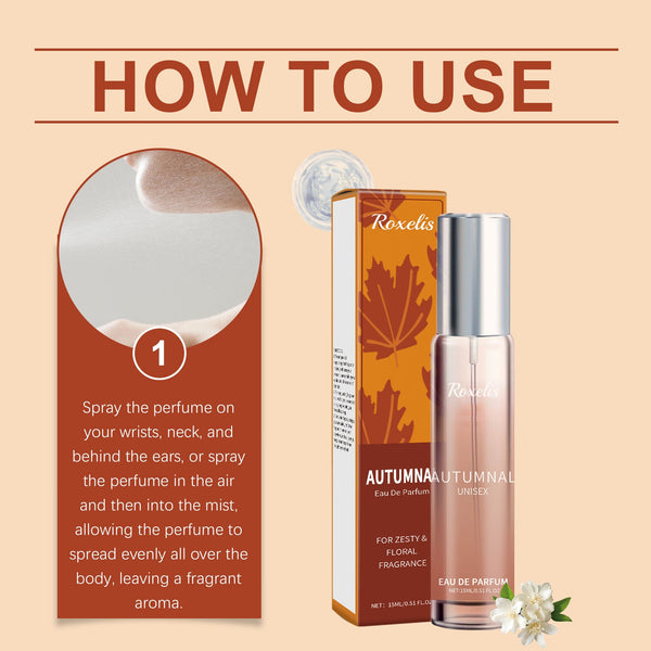 Autumn Perfume Citrus Flower Natural Fresh Light Fragrance Portable Lasting Fragrance Exudes Personal Charm Perfume
