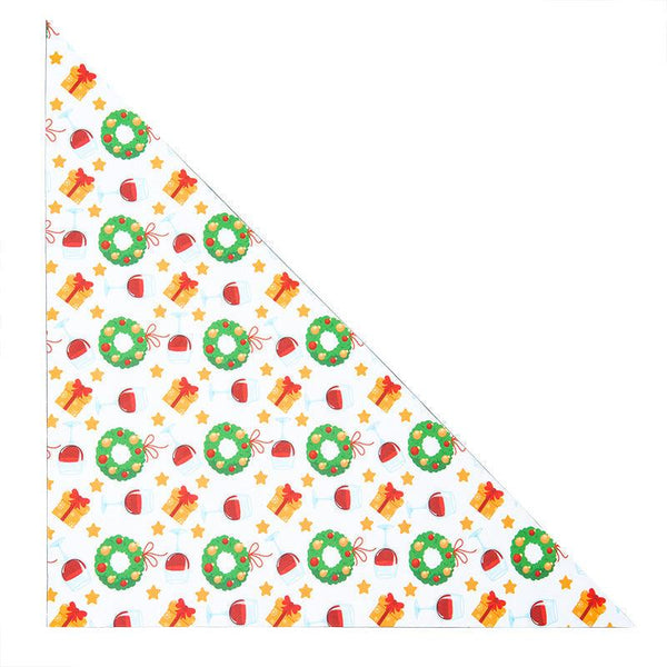 Pet Bandana for Dogs and Cats - Thanksgiving, Christmas, Halloween Pet Triangle Scarf Bib