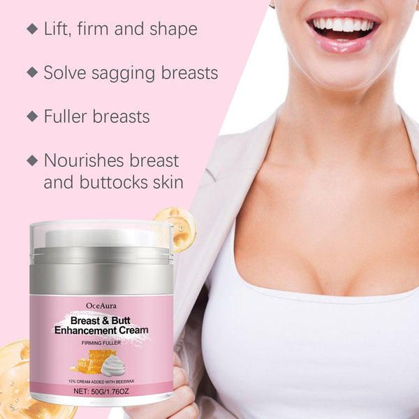 Breast Cream Breast Gentle Care Nourishing, Soft, Moisturizing And Elastic Skin Massage Care Cream