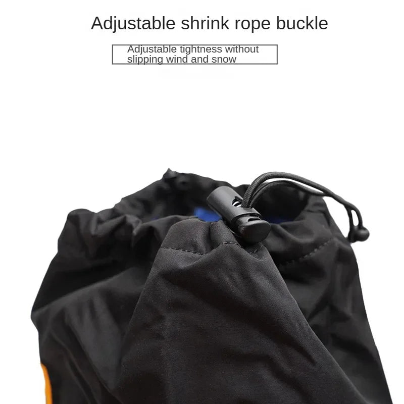 Outdoor Ski Snow Cover for Men and Women Hiking Mountaineering Sport Cycling Anti-snow Anti-sand Leggings Shoes Leg Cover