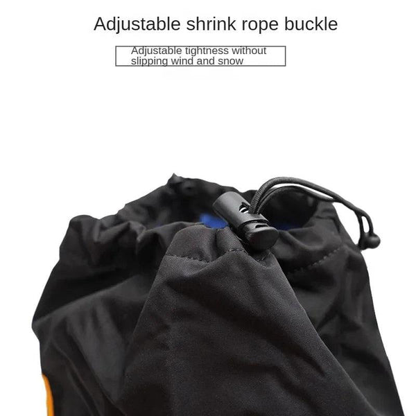 Outdoor Ski Snow Cover for Men and Women Hiking Mountaineering Sport Cycling Anti-snow Anti-sand Leggings Shoes Leg Cover