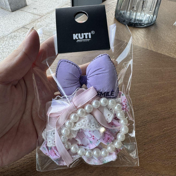 Labbubu Doll 17cm Labbubu Pendant Doll Clothes Accessories Shorts Keychain Air Cotton