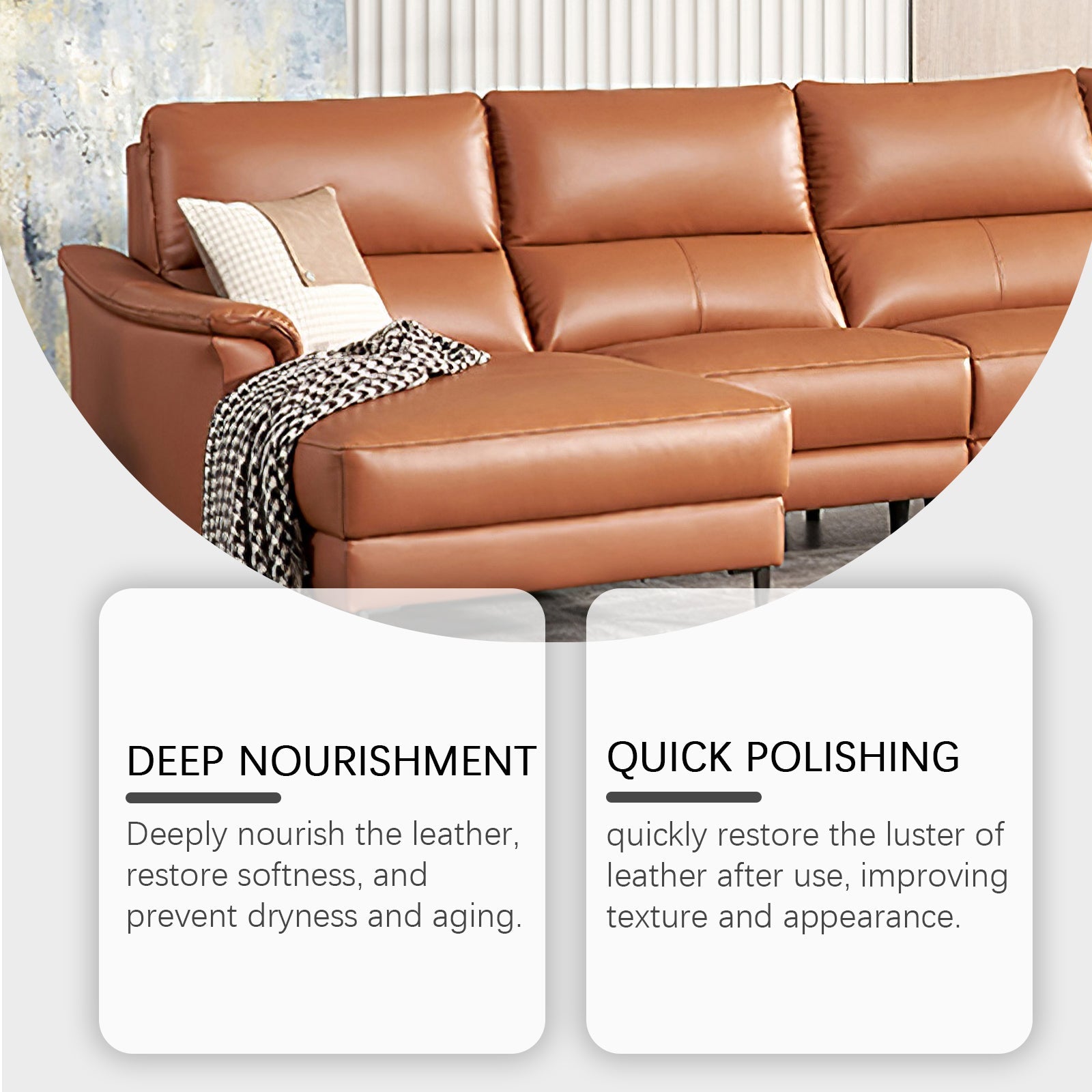 Leather Care Cream Furniture Leather Boots Coat Sofa Cleaning Care Polishing Leather Care