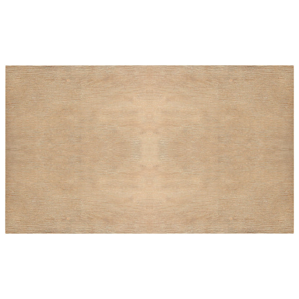 TOPMAX farmhouse countertop height 5-piece dining table set with 1 rectangular dining table and 4 brown dining chairs