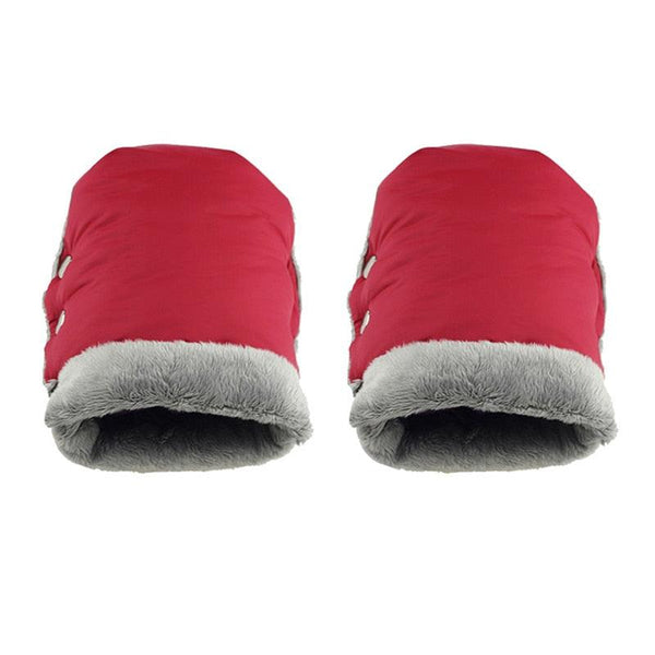 Baby Stroller Gloves Winter Pram Hand Muff Waterproof Pram Accessory Mitten Baby Buggy Clutch Cart Thick Gloves