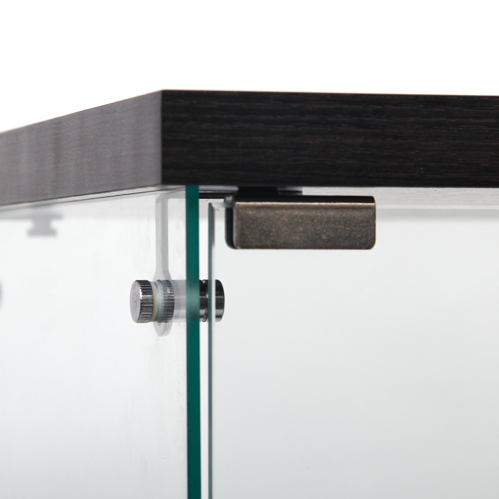 4 glass display cabinets with door shelves, floor standing antique bookshelf, 64.7 