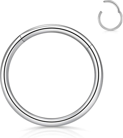 18g- steel hoop-silver-10-1