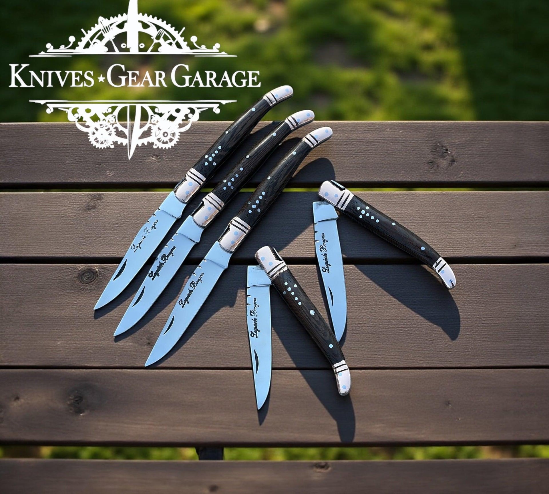 Custom Handmade Laguiole Bougna Pocket Knife – 10