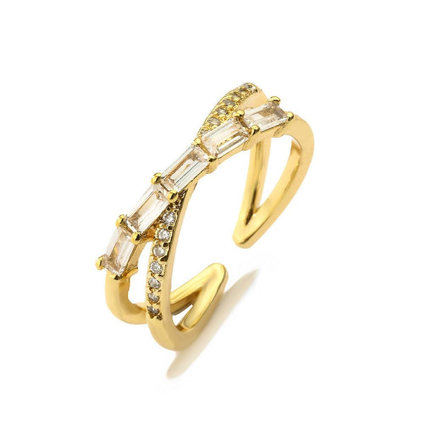 Geometric Open Ring Women's Fashion Simple Ring