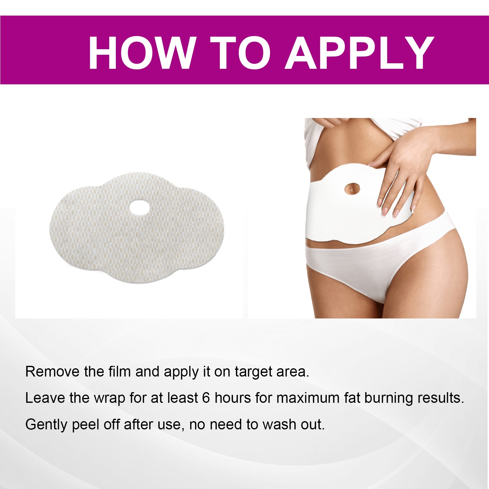 Belly Lift Tape, Lifts Loose Skin Tighten Shape Slim Belly Button Tape