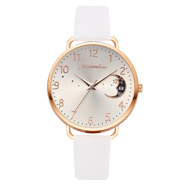Women Watches Luxury Leather Band Watch Dress Clock Lady Wrist Watch