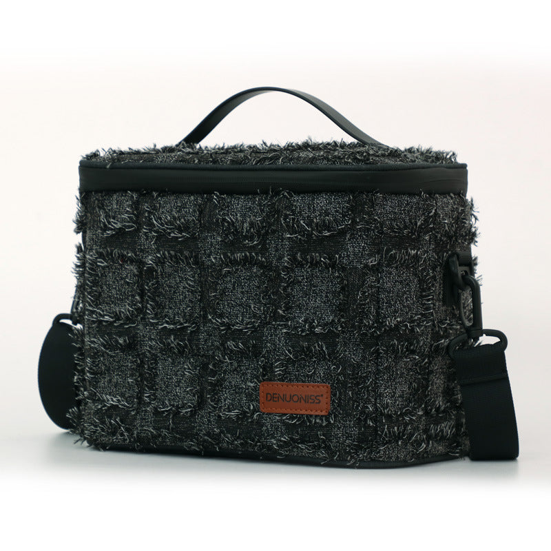 Creative portable hand-held insulated bag lunch bag office worker lunch bag