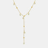 18K Gold-Plated Pearl Drop Necklace