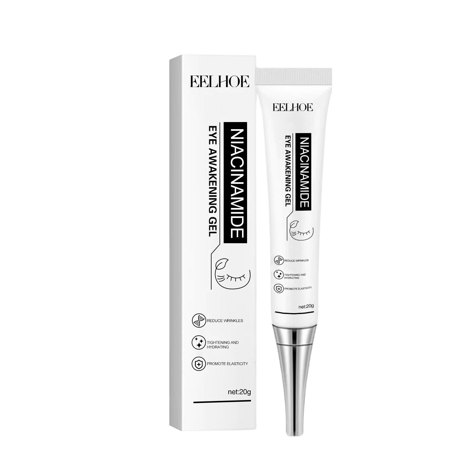 Niacinamide Eye Cream Gel, Reduces Fine Lines And Dark Circles Hydrating And Firming Eye Cream
