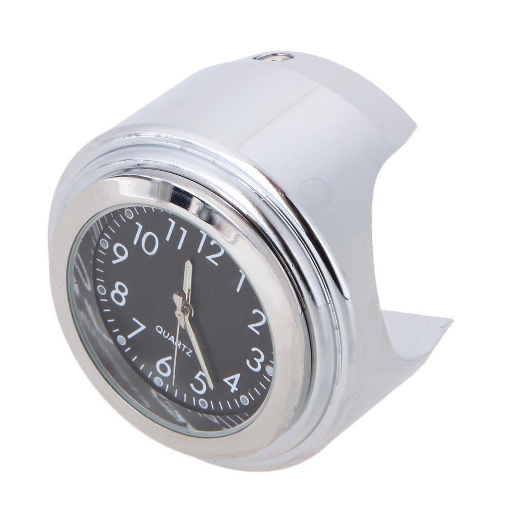 Universal 7/8 Motorcycle Handlebar Mount Quartz Clock
