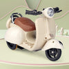 LABUBU Rubble Vinyl Doll Keychain Blind Box Pendant Baby Clothes Accessories Motorcycle Mobile - Swinging stunt spinning motorcycle [beige]