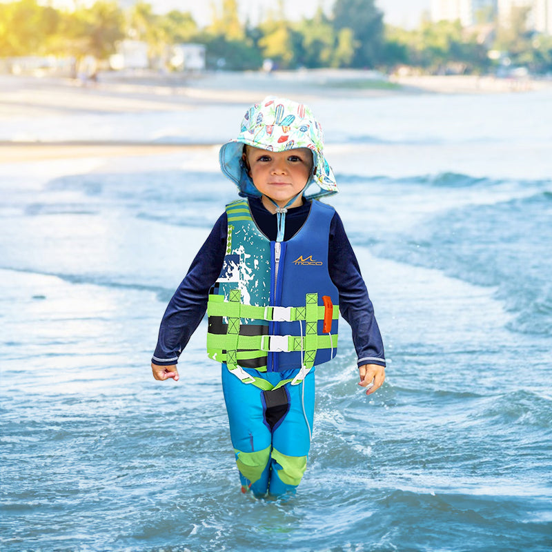 High-appearance kids' high-buoyancy swim vest: summer drifting, anti-drowning.