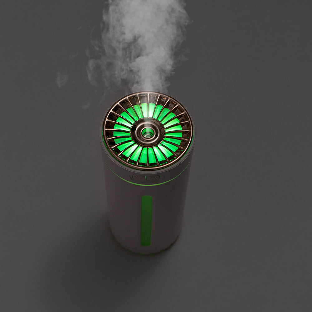 New small large fog volume silent portable usb car aromatherapy phantom cup colorful night light car humidifier