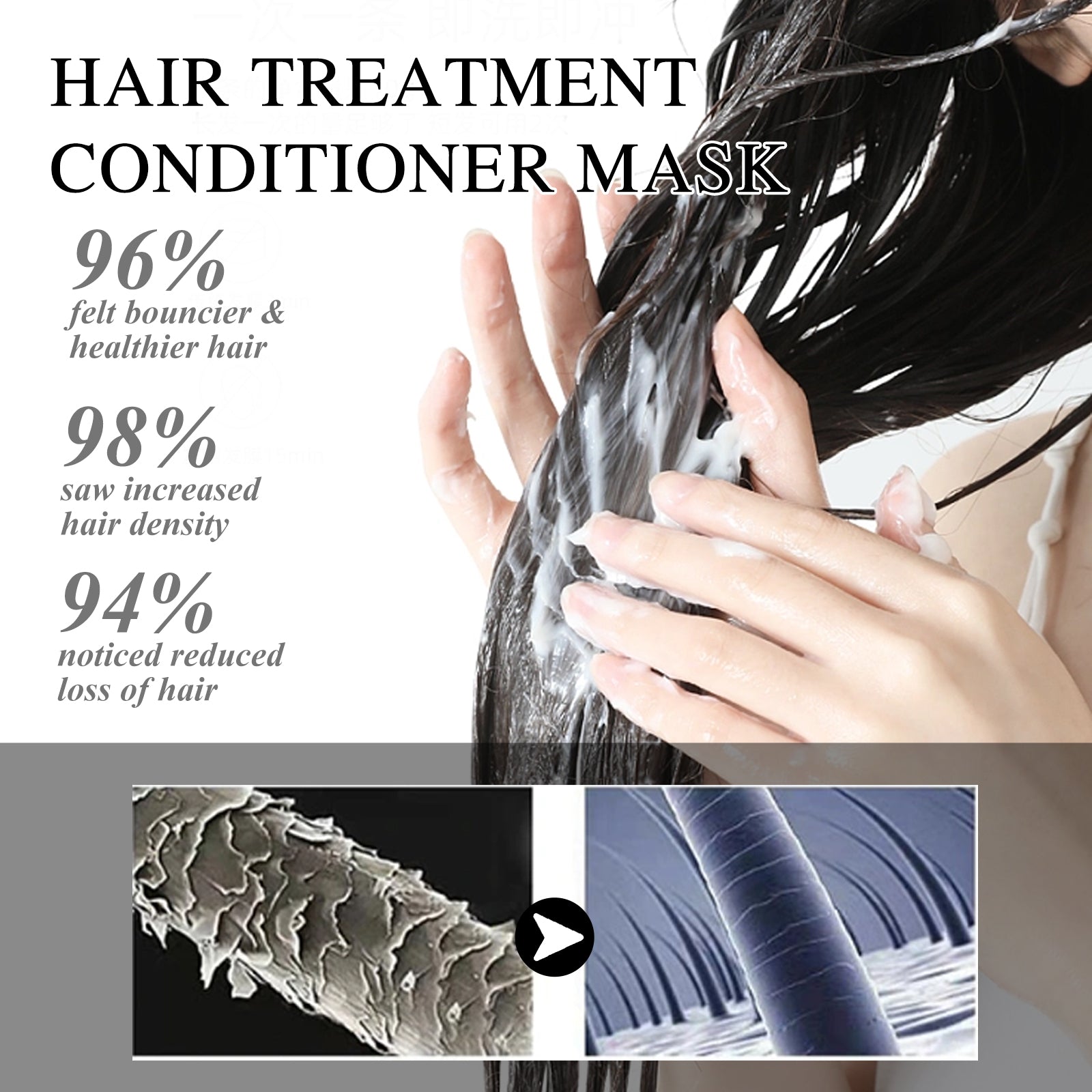 Sweet Wormwood Anti-Dandruff Scalp Lotion, Gentle Cleaning Scalp Dandruff Anti-Itchy Soft Fluffy Hair Shampoo