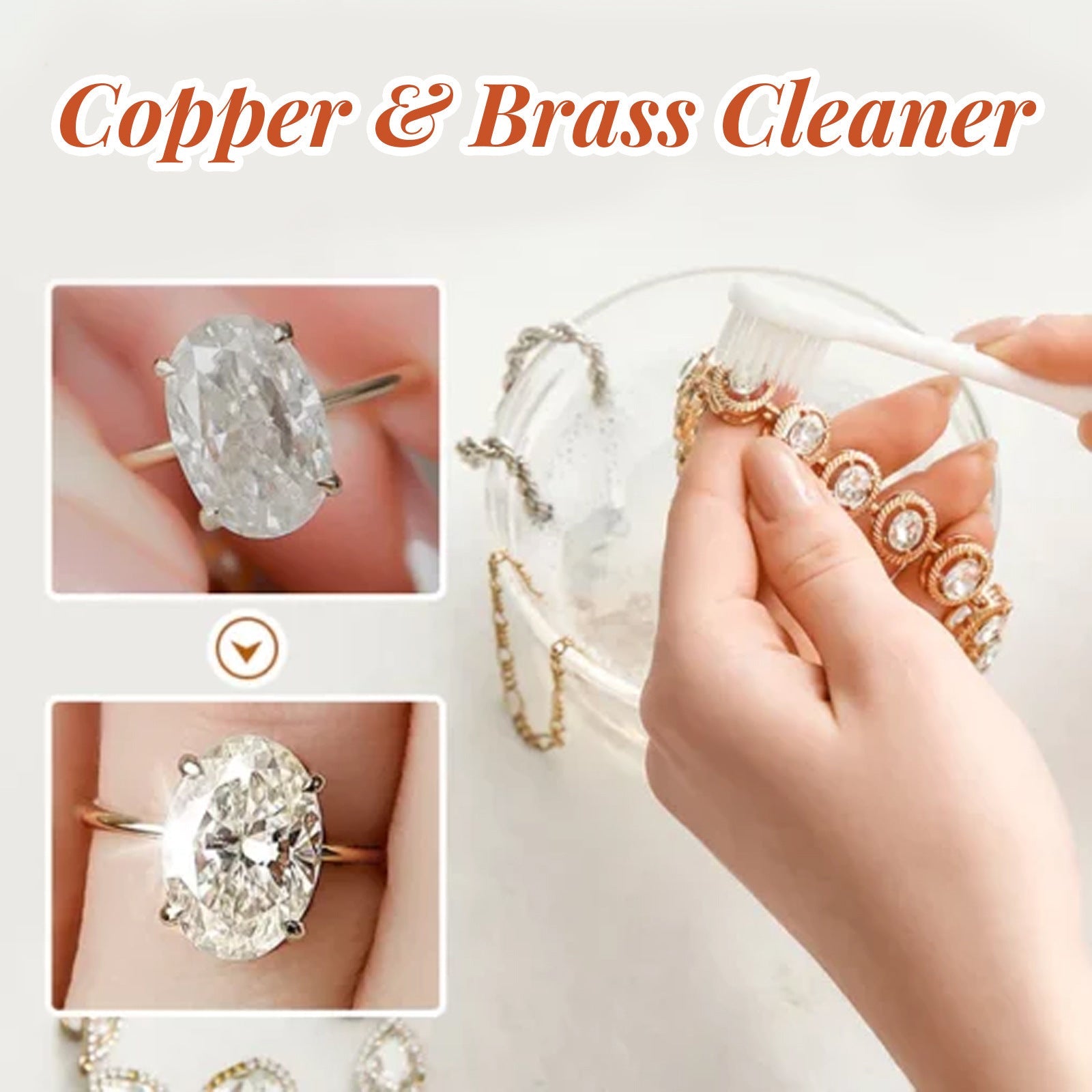 Jewelry Cleaner Jewelry Cleaner, Stain Cleaner, Antioxidation, Blackening Jewelry Care Cleaner