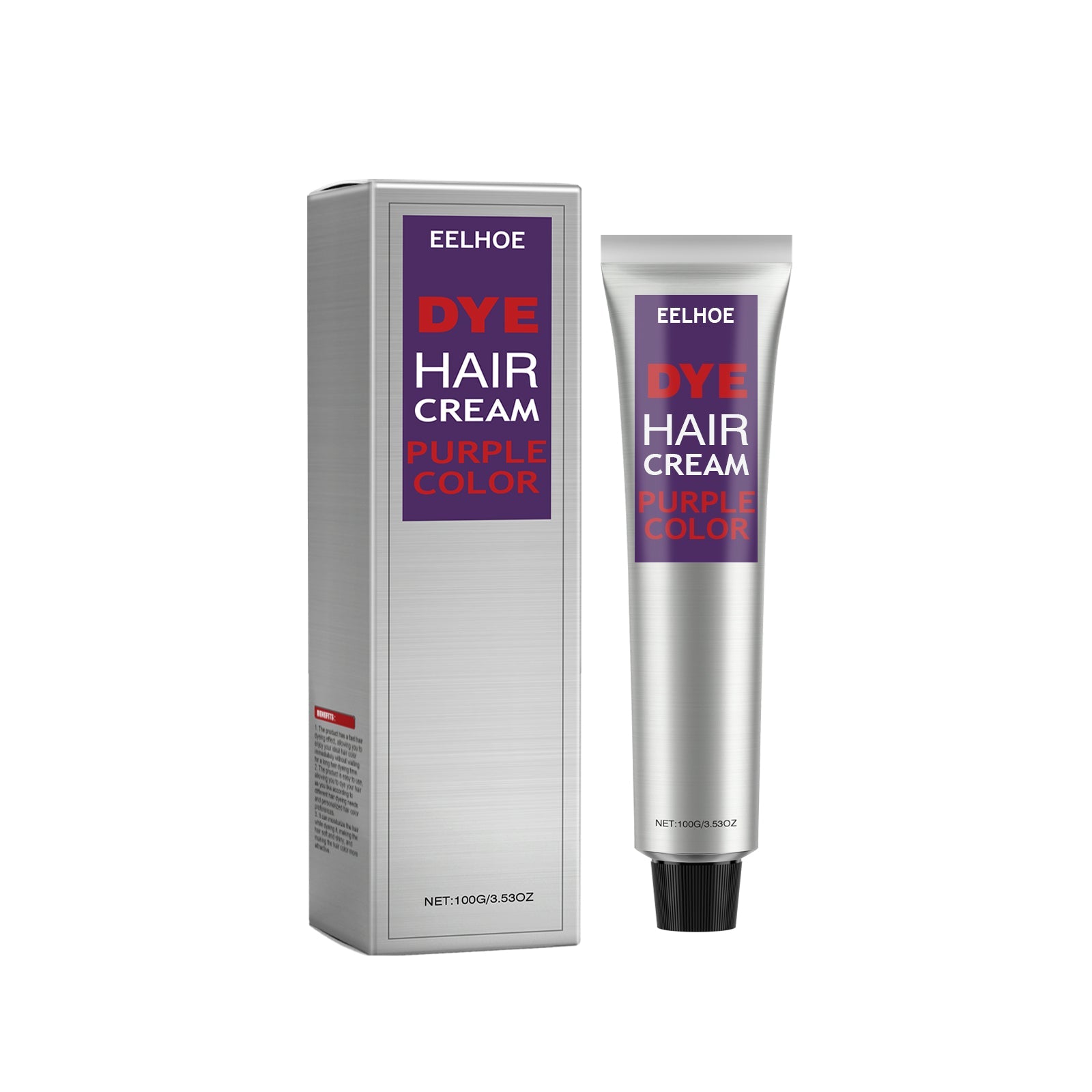 Hair Cream, Gentle, Non-Irritating, Non-Scalp Injury, Easy Color Change, Moisturizing Hair, Easy To Wash Hair Cream