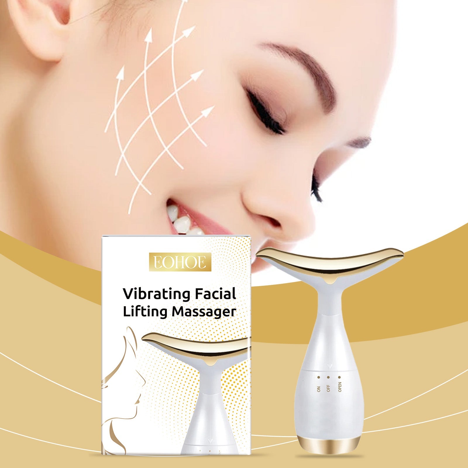 Face Firming Machine Face Lift Massage Gentle Comfort Repair Small Portable Massager