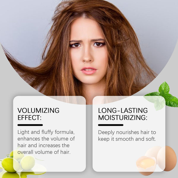 Egg Hair Care Essential Oil Nourishes And Improves Dry Hair, Smoothing Hair And Hydrating Hair Care Essential Oil