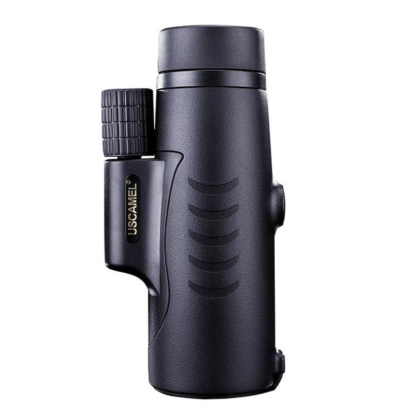 USCAMEL 8X42 Monocular Compact Hunting BAK7 Clear Vision for Bird Watching Waterproof Telescope HD (Black,Army green)