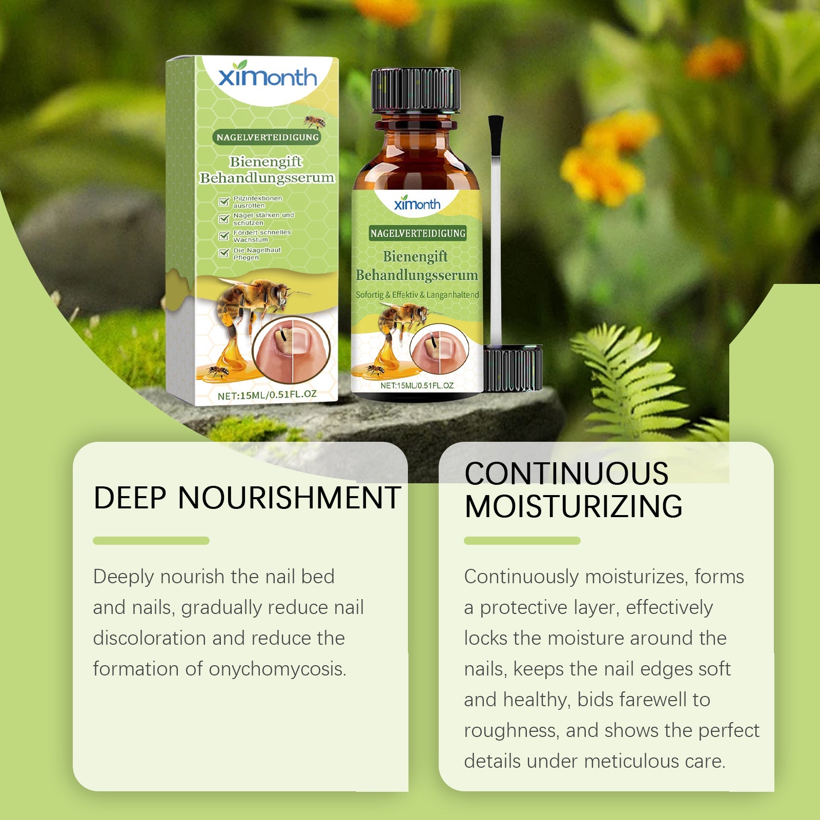 Nail Care Essence Gently Cleanses, Moisturizes And Restores Nails Daily Nail Care Essence