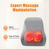Home Use Multi-Function Massage Pillow for Neck, Shoulder, Waist, and Back with Electric Massager for Shoulder and Cervical Care - UK Grey