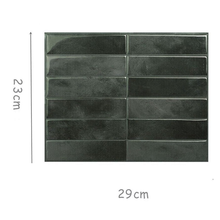 Kitchen oil and high temperature resistant stickers, 3D three-dimensional self-adhesive wall stickers, bathroom