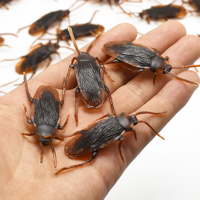 Simulated Cockroach April Fool's Day Toy Shocking Fake Cockroaches Realistic Cockroaches Teasing Little Qiang Teasing Fake