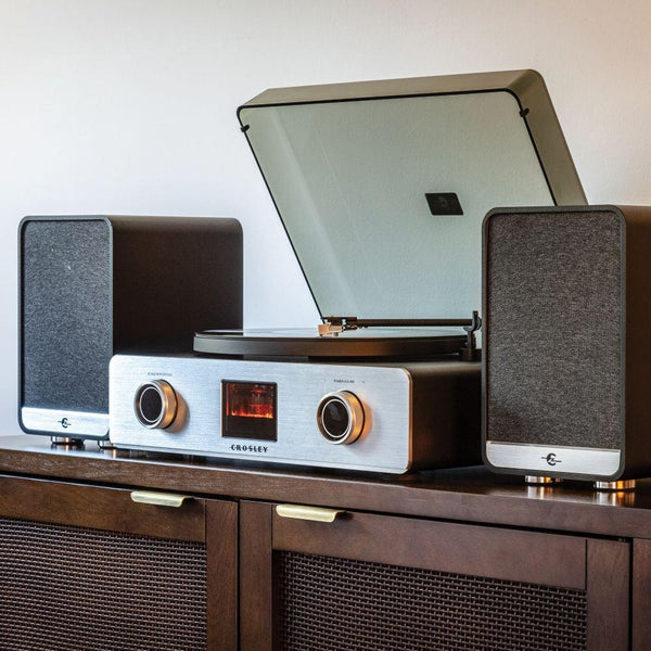 Crosley  C92 Record Player With Speakers - Black