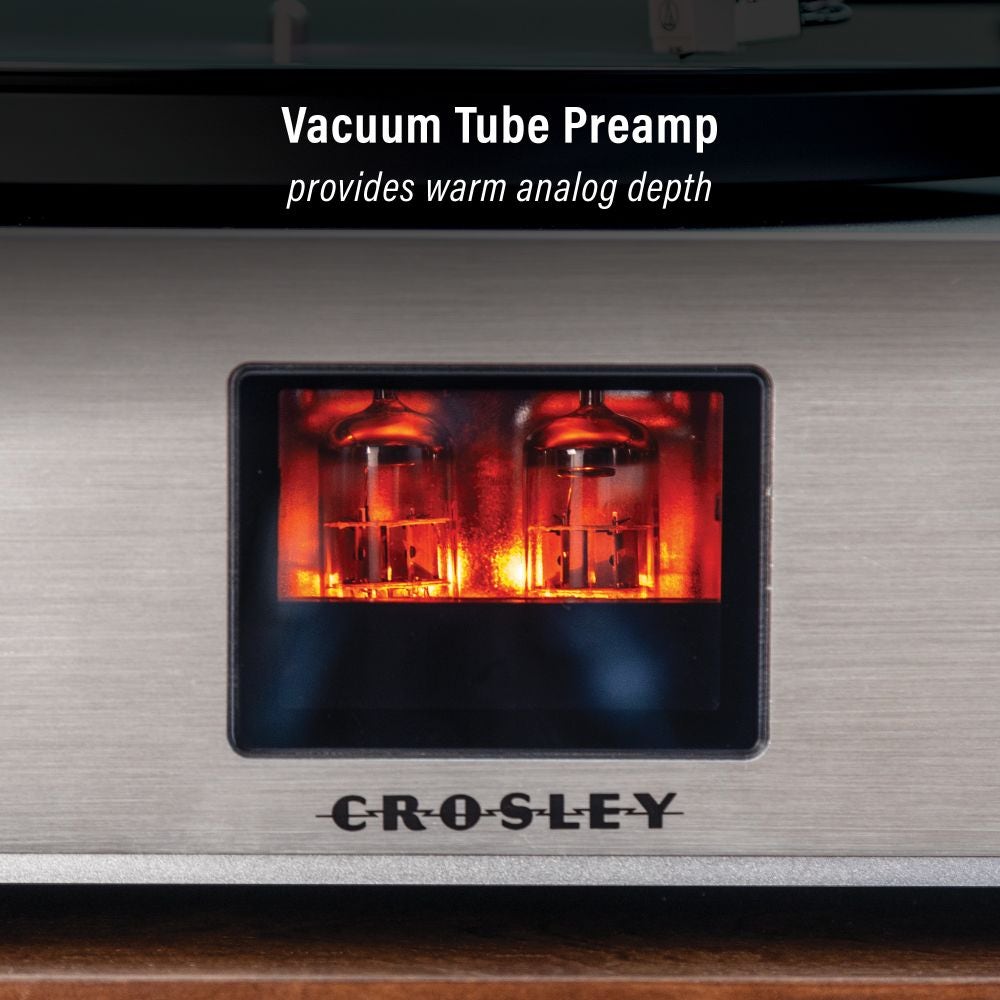Crosley  C92 Record Player With Speakers - Black