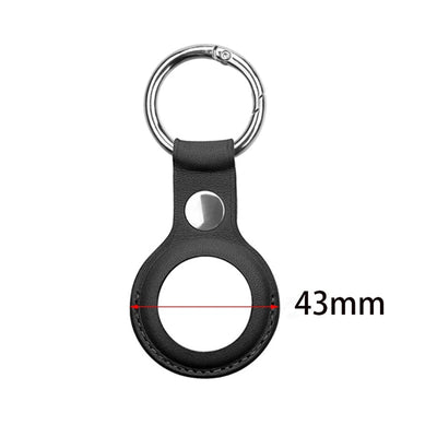 High quality Leather Case For Apple Airtags Protective cover For Apple Locator Tracker Anti-lost Device Keychain Protect Sleeve